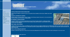Desktop Screenshot of lapvent.co.uk