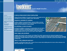 Tablet Screenshot of lapvent.co.uk